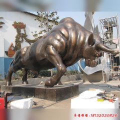 銅牛的雕塑