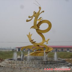 龍抽象雕塑