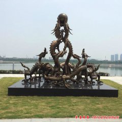 大型景觀雕塑龍