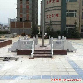 升旗臺(tái)的景色