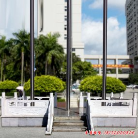 廣場(chǎng)升旗臺(tái)雕塑