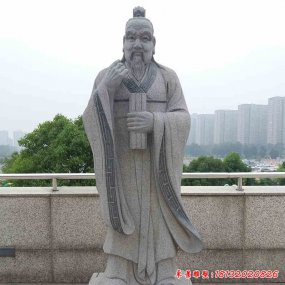 古代醫藥名人雕像