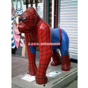 玻璃鋼鋼鐵俠雕塑