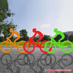 步行街人物不銹鋼雕塑