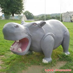 玻璃鋼仿真河馬