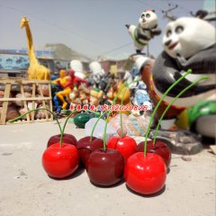 玻璃鋼櫻桃雕塑