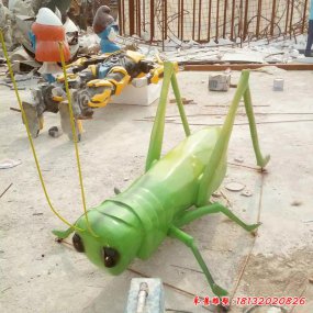 昆蟲玻璃鋼雕塑