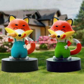 玻璃鋼狐貍雕塑
