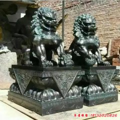 鎮(zhèn)宅化煞銅獅子