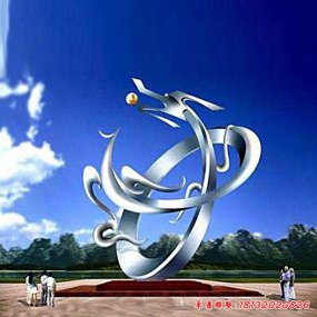動物抽象雕塑 不銹鋼雕塑